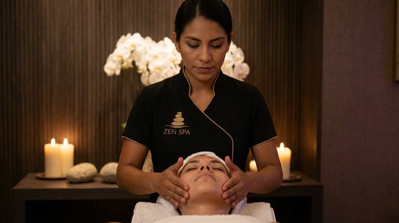 Masaje facial express (20 min)
